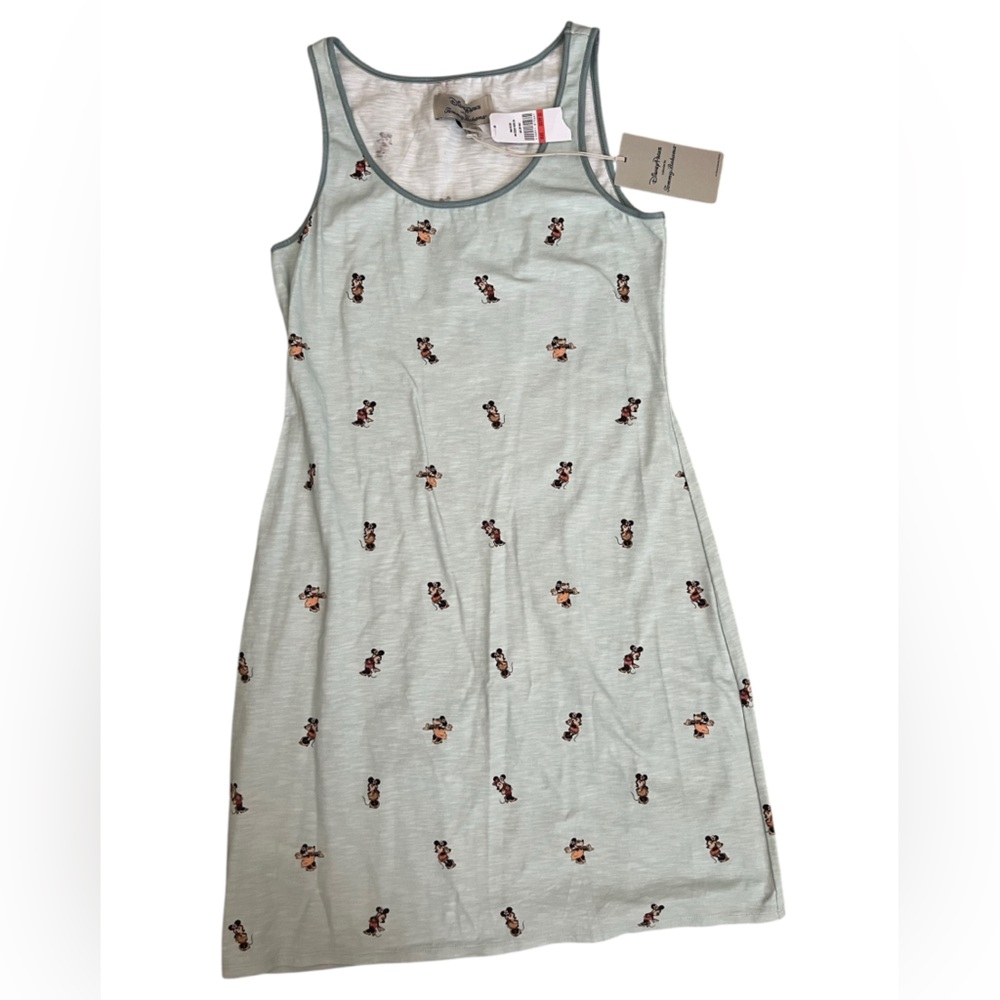 Tommy Bahama x Disney Minnie Mouse Tank Dress XS NWT 96% Cotton $110